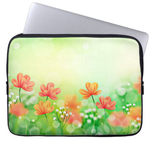 Housse Pour Ordinateur Portable Fond flou réaliste de printemps-52374