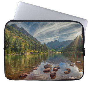 Housse Pour Ordinateur Portable Forest Maroon Bells Colorado