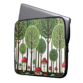 Housse Pour Ordinateur Portable Forêt enchantée (devant gauche)