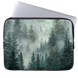Housse Pour Ordinateur Portable Forêt Morose