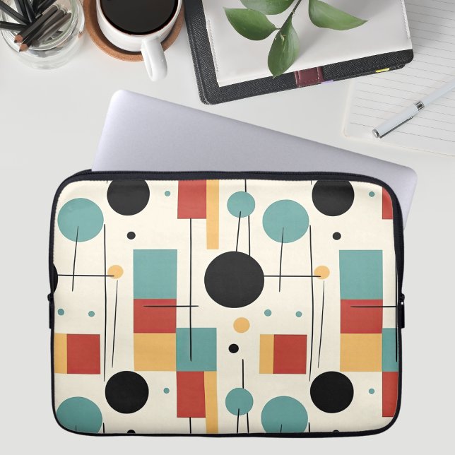 Housse Pour Ordinateur Portable Formes géométriques modernes (Créateur téléchargé)