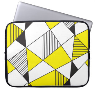 Housse Pour Ordinateur Portable Formes géométriques : Motif minimaliste sans coutu