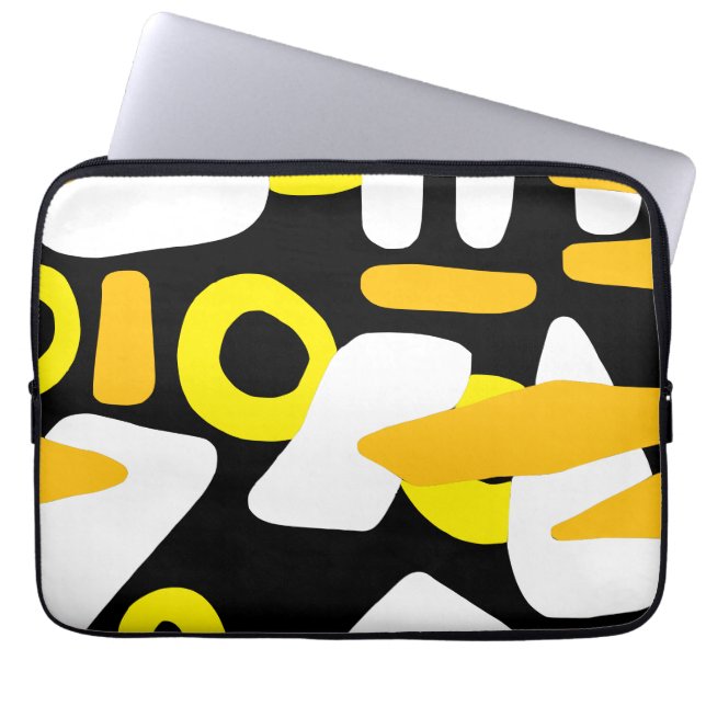 Housse Pour Ordinateur Portable Formes modernes Abstraites (Devant)