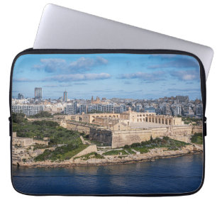 Housse Pour Ordinateur Portable Fort Manoel et Sliema de La Valette, Malte