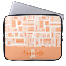 Fournitures d'art mignonne Pêcher Motif orange Mon