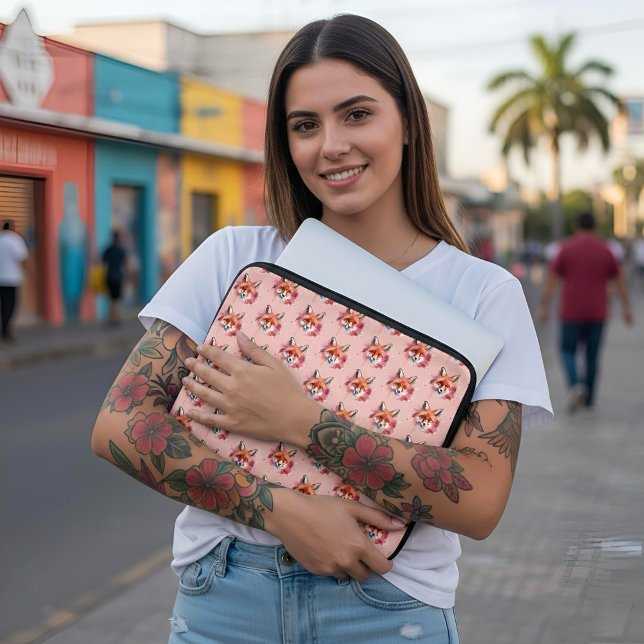 Housse Pour Ordinateur Portable Fox Laptop Sleeve (Créateur téléchargé)