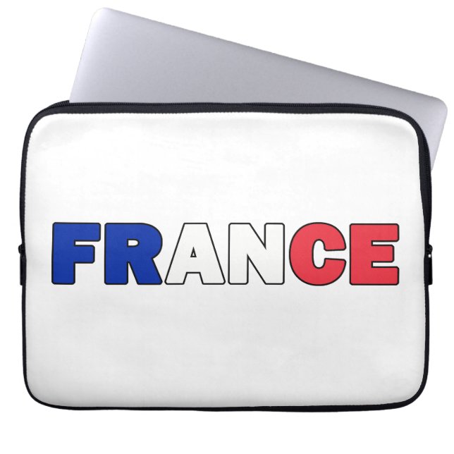 Housse Pour Ordinateur Portable France (Devant)