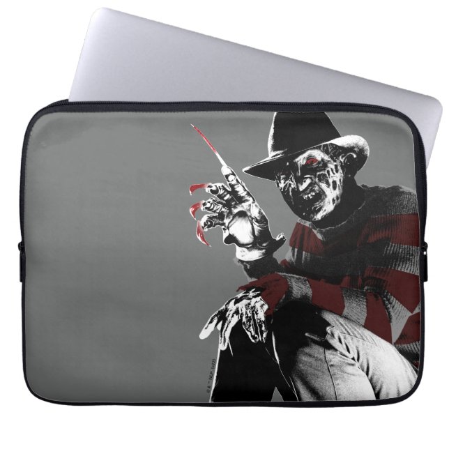 Housse Pour Ordinateur Portable Freddy contre Jason | Freddy Seeing Red (Devant)