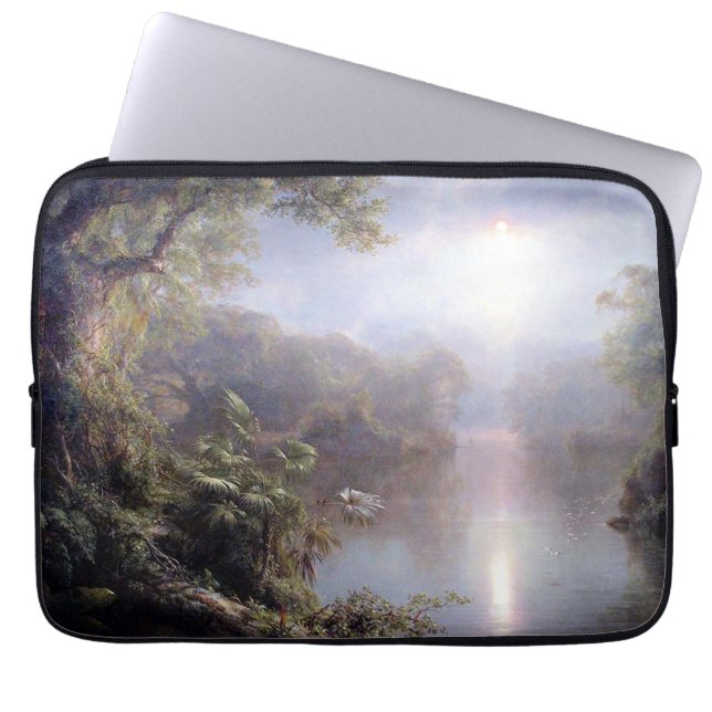 Housse Pour Ordinateur Portable Frederic Church, Le fleuve de la vie, (Devant)