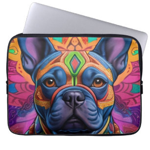 Housse Pour Ordinateur Portable Frenchie Fun Anniversaire Fantaisie