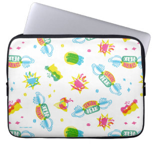 Housse Pour Ordinateur Portable FRIENDS™ Motif Néon Central Perk