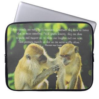 Housse Pour Ordinateur Portable Friendship Quote by Vincent van Gogh