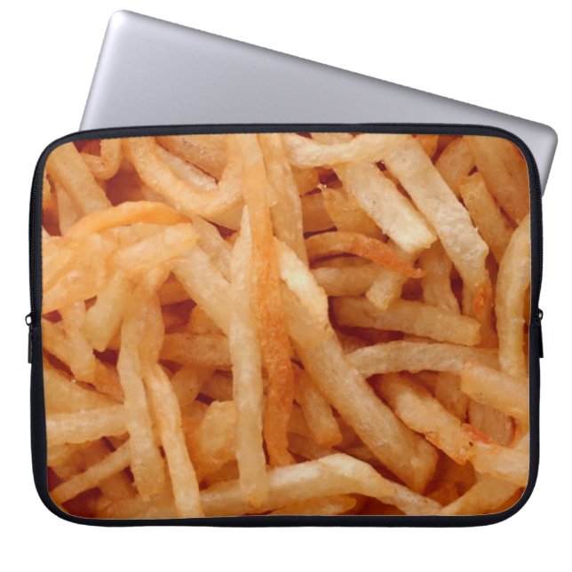 Housse Pour Ordinateur Portable Frites de pommes de terre (Devant)