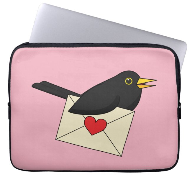 Housse Pour Ordinateur Portable From Blackbird et Love (Devant)