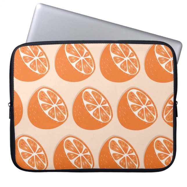 Housse Pour Ordinateur Portable Fruit Motif sans joint. (Devant)