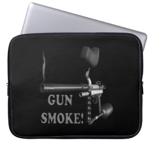 Housse Pour Ordinateur Portable Fumée d'arme à feu