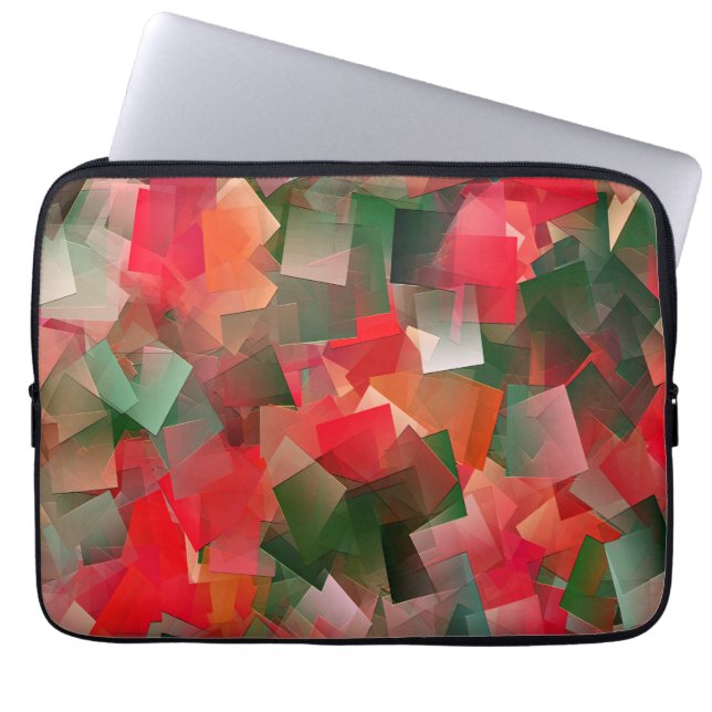 Housse Pour Ordinateur Portable Fun de Noël...... (Devant)