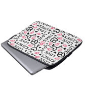 Housse Pour Ordinateur Portable Funda para laptop estilo romántico moderno (Devant bas)