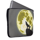 Housse Pour Ordinateur Portable Funda Para Laptop Howling wolf (Devant droit)