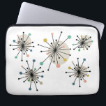 Housse Pour Ordinateur Portable Funky Atomic Starburst Mid Century Moderne<br><div class="desc">Ajoutez un peu de plaisir dans votre sac à dos avec cette fabuleuse manche d'ordinateur portable de démarrage atomique ! Les couleurs vives et audacieuses sont le bleu,  l'orange,  le vert,  le bronzage et le noir.</div>