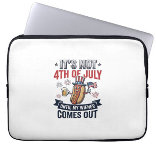 Housse Pour Ordinateur Portable Funny 4th Of July Hot Dog Vintage Patriotic Shirt_