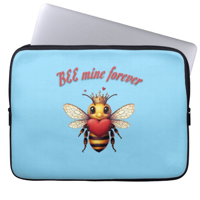 Housse Pour Ordinateur Portable Funny Bee Pun Valentine  (Devant)