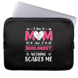 Housse Pour Ordinateur Portable Funny Biologiste Maman, Biologiste Maman Funny