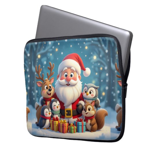 Housse Pour Ordinateur Portable Funny & Heartwarming Design Electronics Bag (devant gauche)