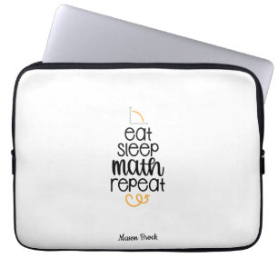 Housse Pour Ordinateur Portable Funny Math étudiant école de mathématiques cadeau
