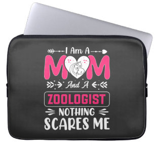 Housse Pour Ordinateur Portable Funny Zoologiste maman, Zoologiste maman