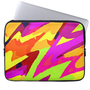 Housse Pour Ordinateur Portable Fusion d'art chromatique