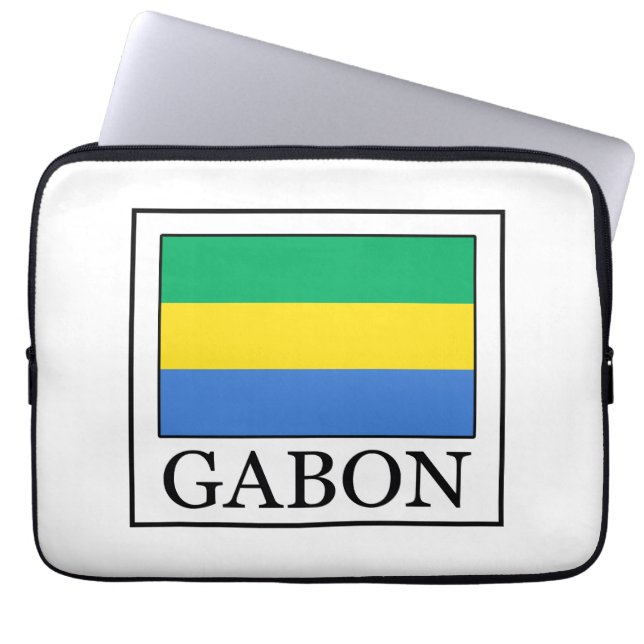 Housse Pour Ordinateur Portable Gabon (Devant)