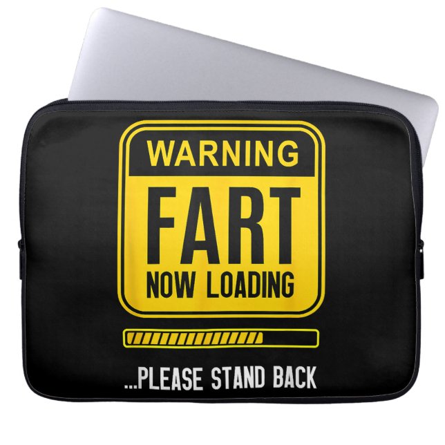 Housse Pour Ordinateur Portable Gag drôle (Devant)