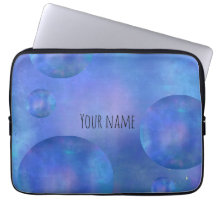 Galaxy Nebula Laptop Sleeve case Custom Name