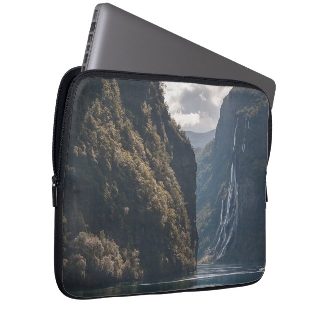Housse Pour Ordinateur Portable Geiranger Fjord Norvège (Devant droit)