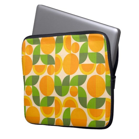 Housse Pour Ordinateur Portable Geometric Fruit (devant gauche)