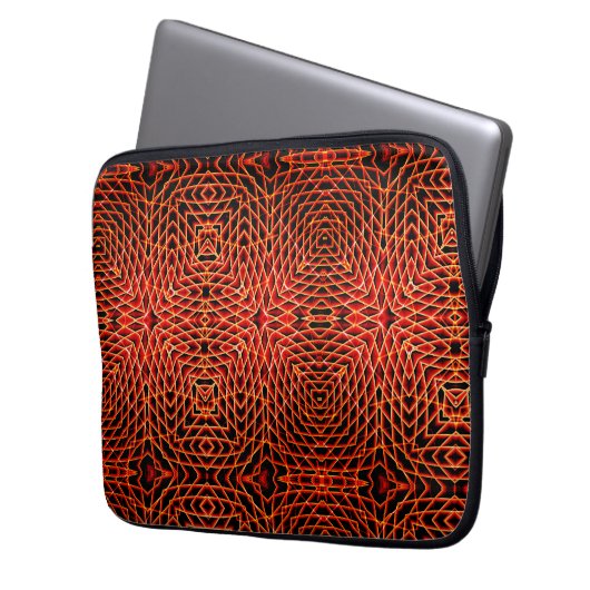 Housse Pour Ordinateur Portable GEOMETRIC Line Pattern (devant gauche)