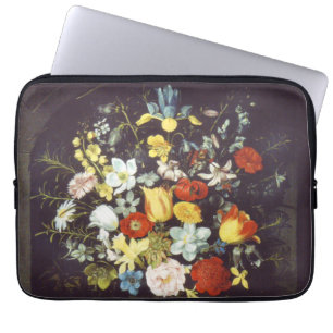 Housse Pour Ordinateur Portable Georg Flegel Gros morceau de fleurs (en niche)