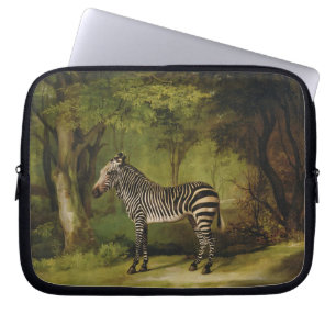 Housse Pour Ordinateur Portable George Stubbs un zèbre, 1763 (huile sur la
