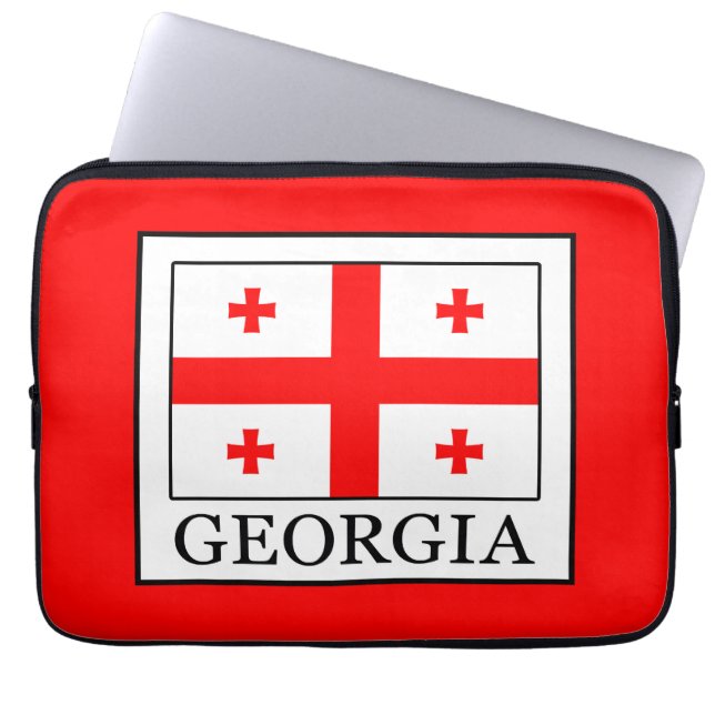 Housse Pour Ordinateur Portable Géorgie (Devant)