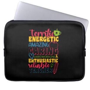 Housse Pour Ordinateur Portable Gifts Teacher Amazing Caring Teacher