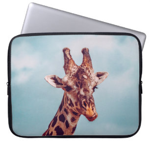 HOUSSE POUR ORDINATEUR PORTABLE GIRAFFE PORTRAIT