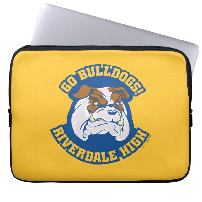 Housse Pour Ordinateur Portable Go Bulldogs - Riverdale High (Devant)
