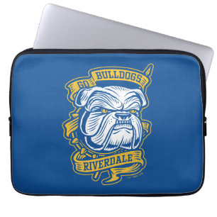 Housse Pour Ordinateur Portable Go Bulldogs - Riverdale Mascot Banner
