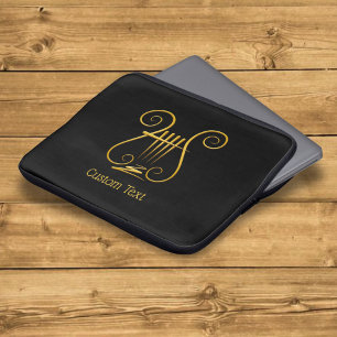 Housse Pour Ordinateur Portable Golden Lyre