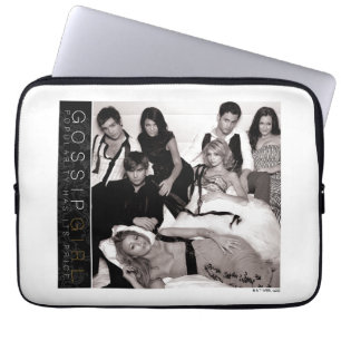 Housse Pour Ordinateur Portable Gossip Girl Black and White Group Graphisme