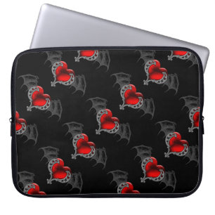 Housse pour ordinateur portable Goth Heart avec ai