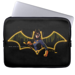 Housse Pour Ordinateur Portable Gotham Knights Batgirl en logo
