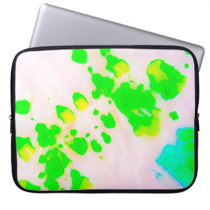 Housse Pour Ordinateur Portable Graffiti d'art sale. Ikat Abstrait
