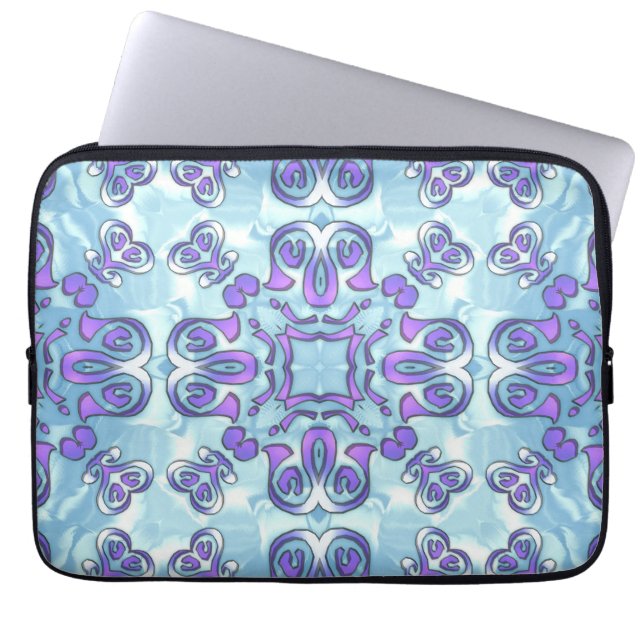 Housse Pour Ordinateur Portable Graffiti en soie (Devant)